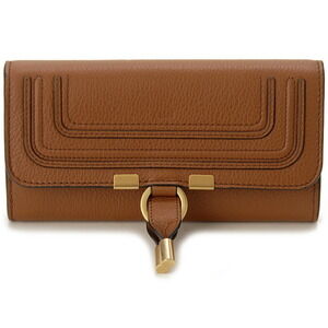 Chloe Marcie Long Wallet Tan Brown
